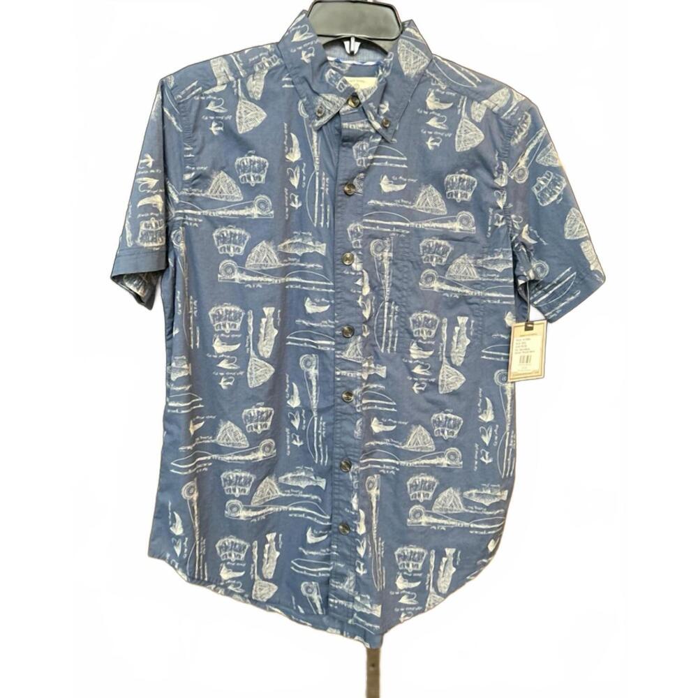 NEW OLD RANCH men's powell shirt in dark blue
